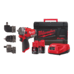 دریل چکشی 12 ولت شارژی میلواکی مدل M12FPDXKIT-202X - تصویر 4