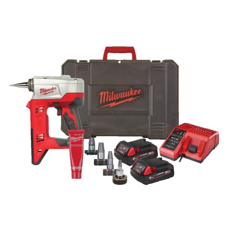 hd18-pxp-h10202c-heavy-duty-uponor-qe-expansion-tool-10-bar-18-v-20-ah-in-case-with-2-batteries-and-charger-4933441774 اکسپندر ۱۰ بار ۱۸ ولت شارژی میلواکی مدل HD18PXP-H10202C