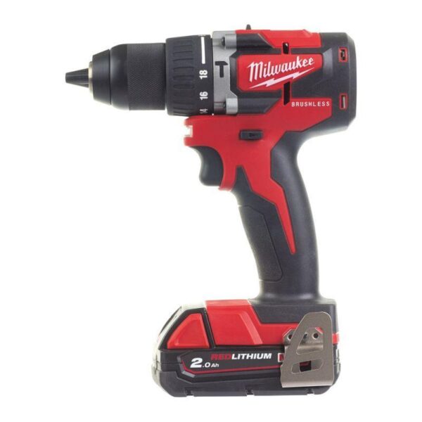 دریل چکشی ۱۸ ولت شارژی میلواکی مدل M18CBLPD-202C