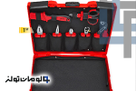 جعبه ابزار سامسونتی قرمز 42 پارچه TOPTUL مدل GCZ-042A - تصویر 2