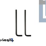 آلن تکی شش گوش استاندارد سایز H8/0