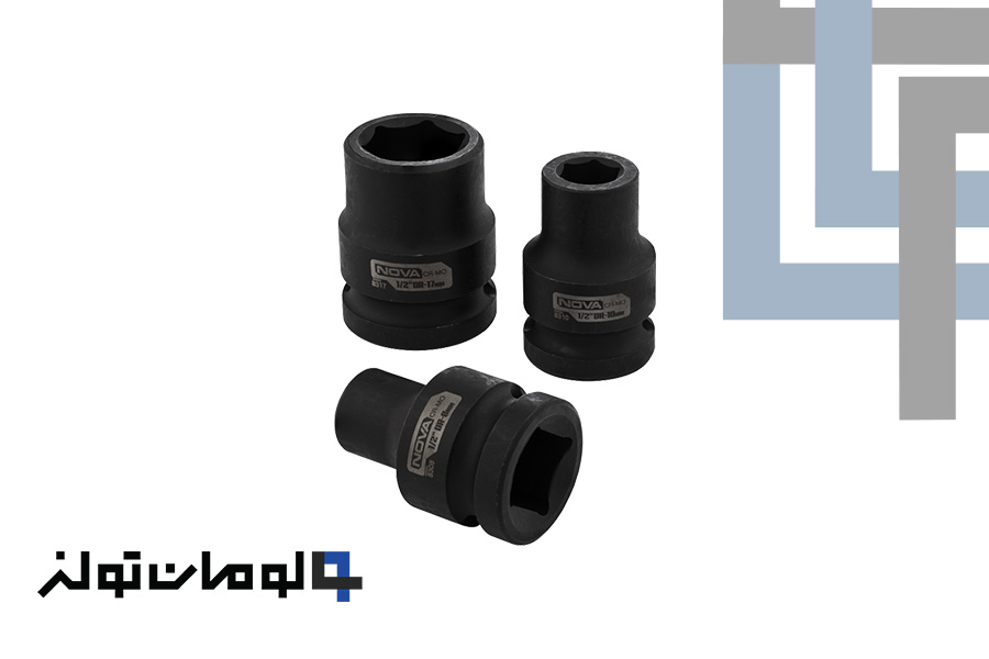 بکس تکی فشار قوی 1/2 اینچ 19 میلیمتر نووا مدل 8319