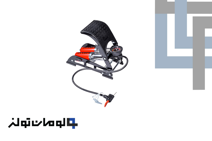 4324 تلمبه باد پایی دو سیلندر (سوپر)