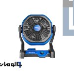 پنکه شارژی براشلس ۲ آمپر ساعت ۲۰ ولت (باتری و برق مستقیم)