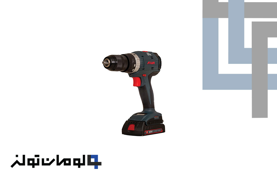 5854 دریل پیچ گوشتی شارژی چکشی براشلس ۲۰ ولت